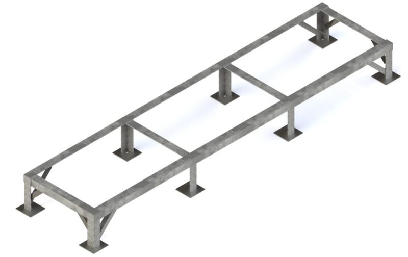 Skid Metalico Reforçado